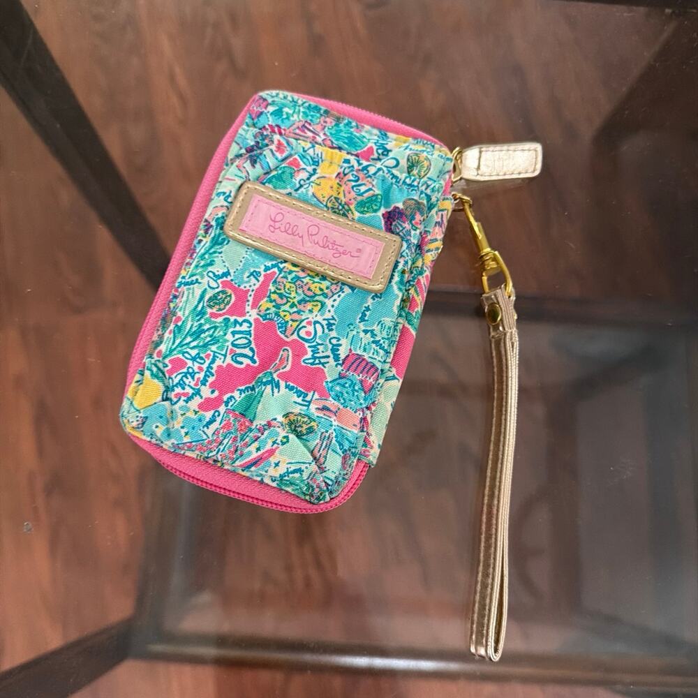 Lilly Pulitzer Wristlet Wallet Pouch